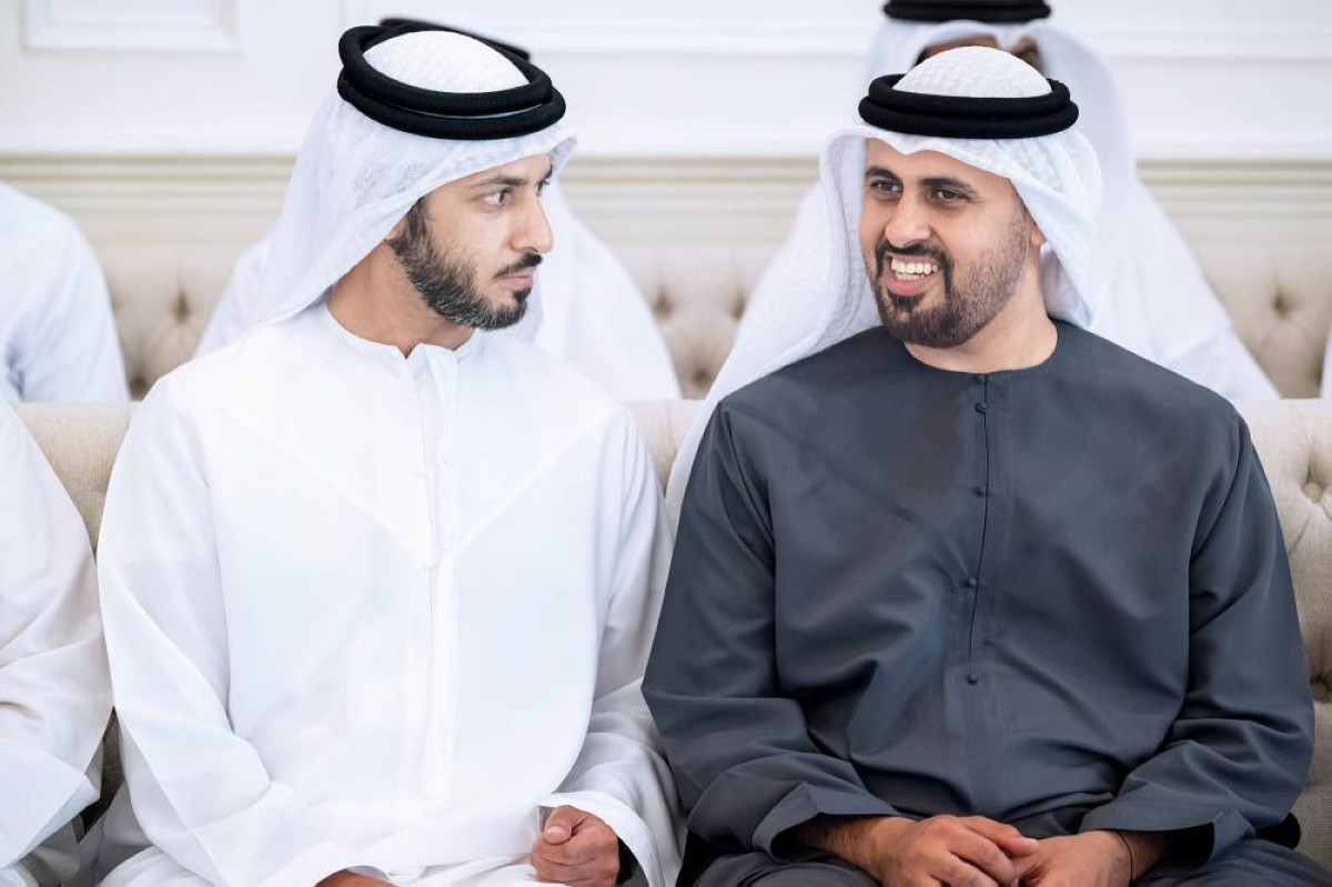 ذياب بن محمد خلال المجلس