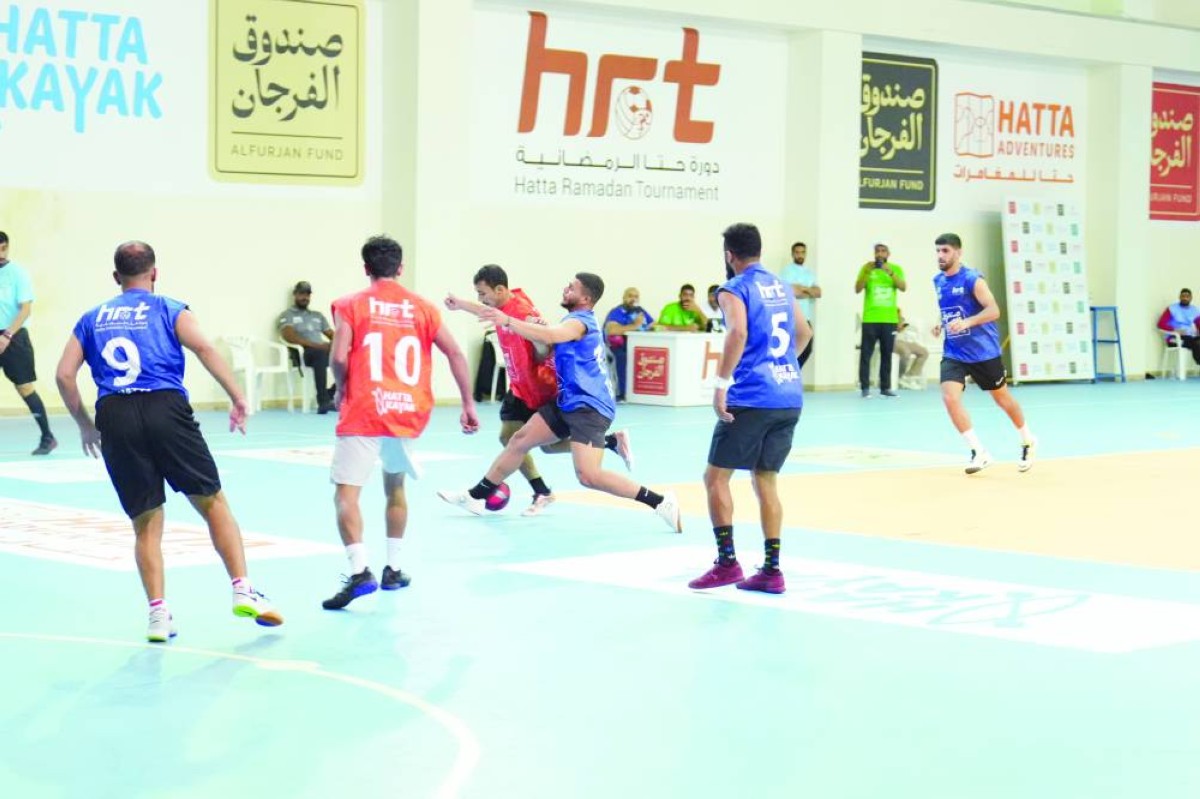  ندية وإثارة في إحدى مباريات بطولة الفرجان 