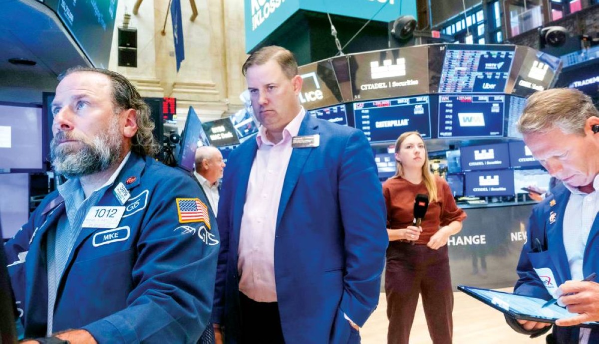 متداولون في بورصة نيويورك 