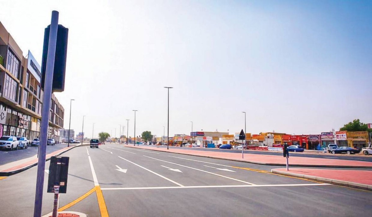مشاريع الطرق تعزز جودة الحياة في إمارة عجمان