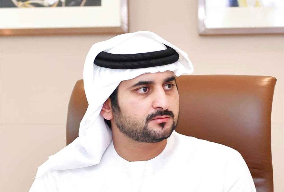 مكتوم بن محمد  شكل  الجريدة