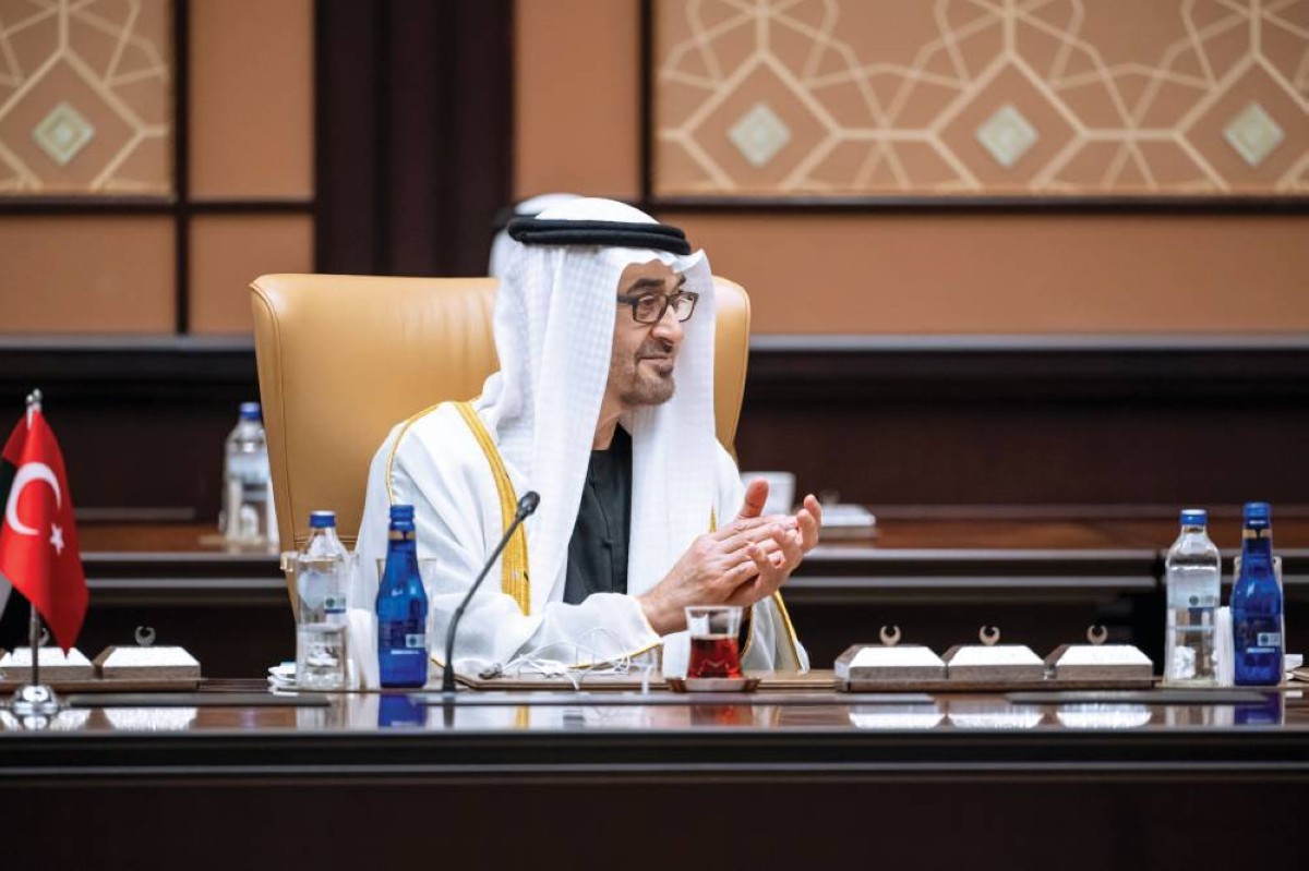 رئيس الدولة يشهد تبادل الاتفاقيات ومذكرات التفاهم 