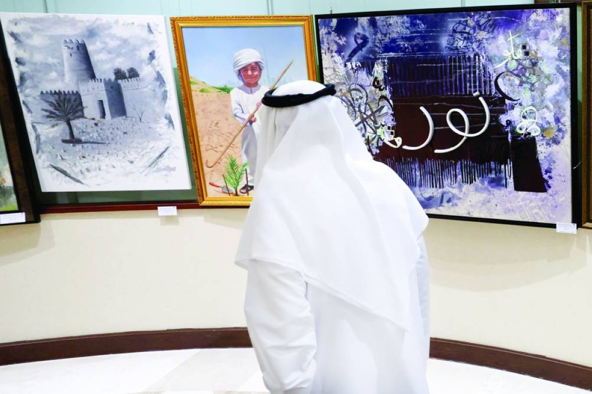 معرض جائزة العويس للإبداع يستعرض التجارب الملهمة 