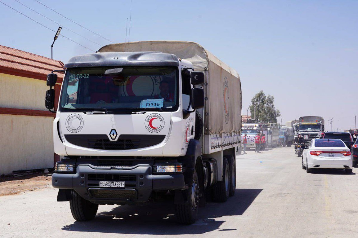 سوريا تندّد بمنع دخول قافلة إنسانية إلى السويداء وتحذّر من تداعيات أمنية خطيرة