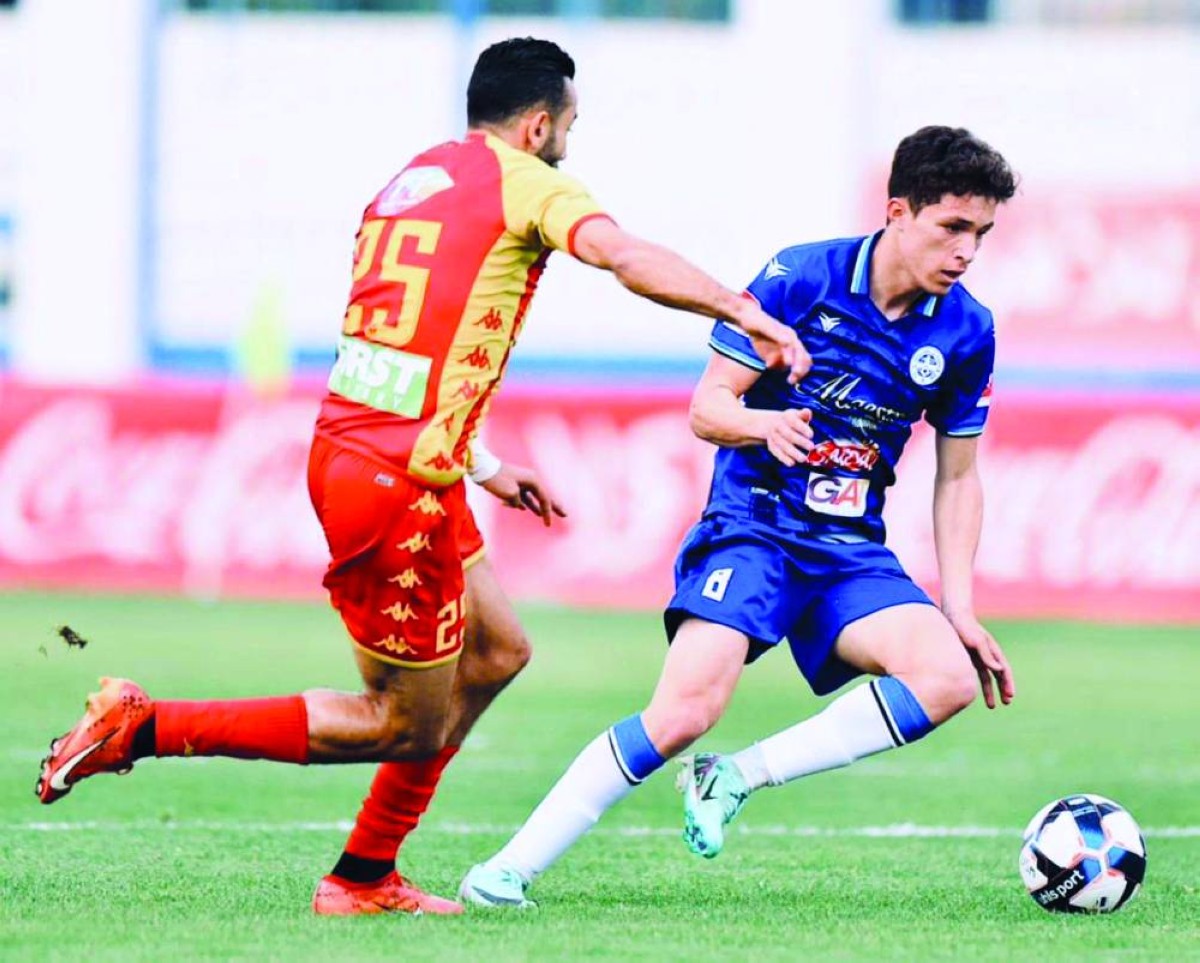 لؤي الترايعي خلال مباراة سابقة