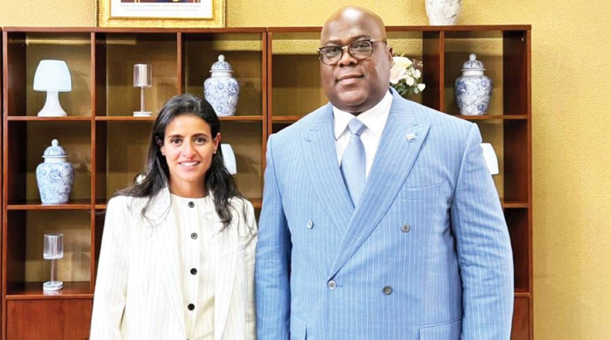 خلال استقبال فيليكس تشيسيكيدي لشيخة النويس