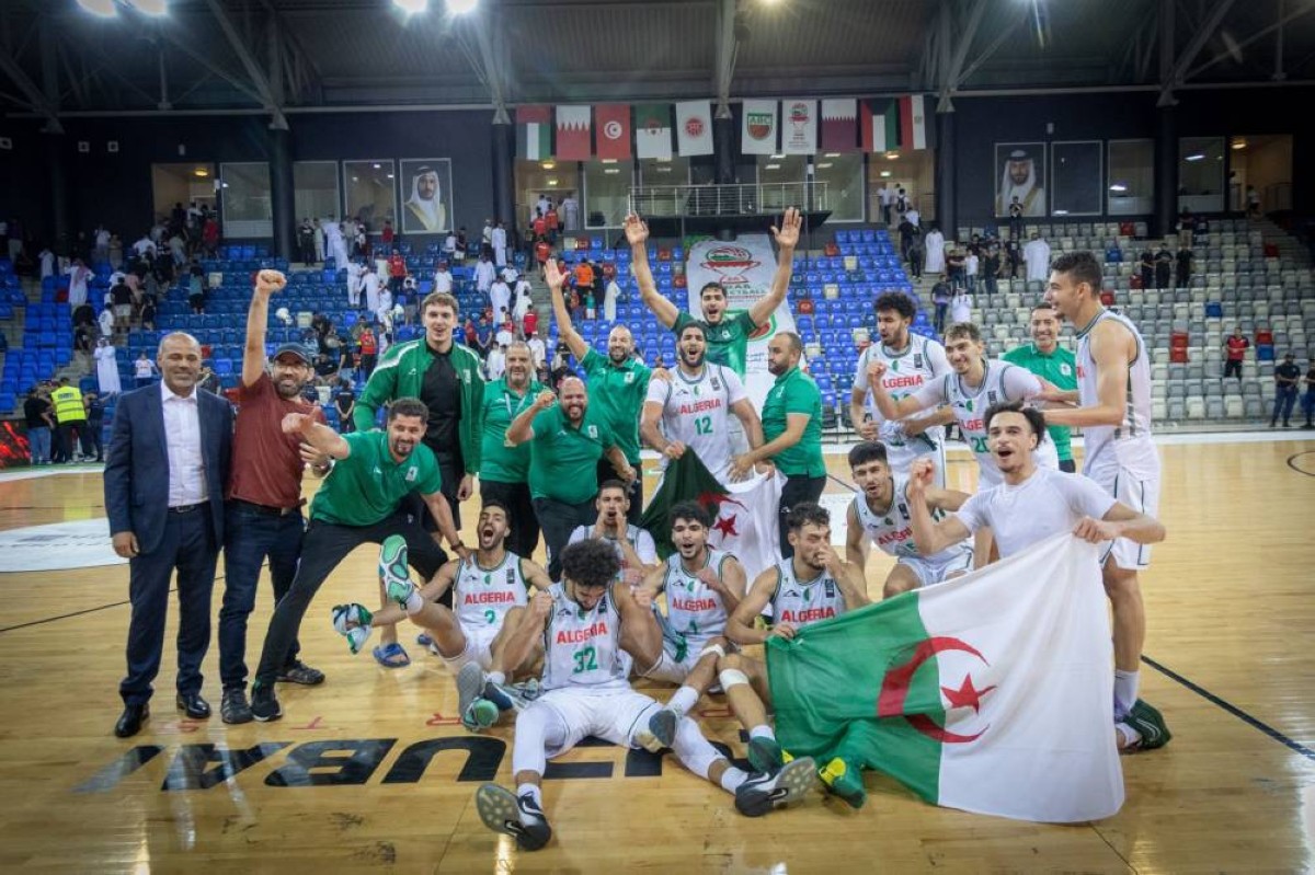 الجزائر تحرز اللقب والإمارات تحقق فوزاً تاريخياً على مصر في "عربية السلة"