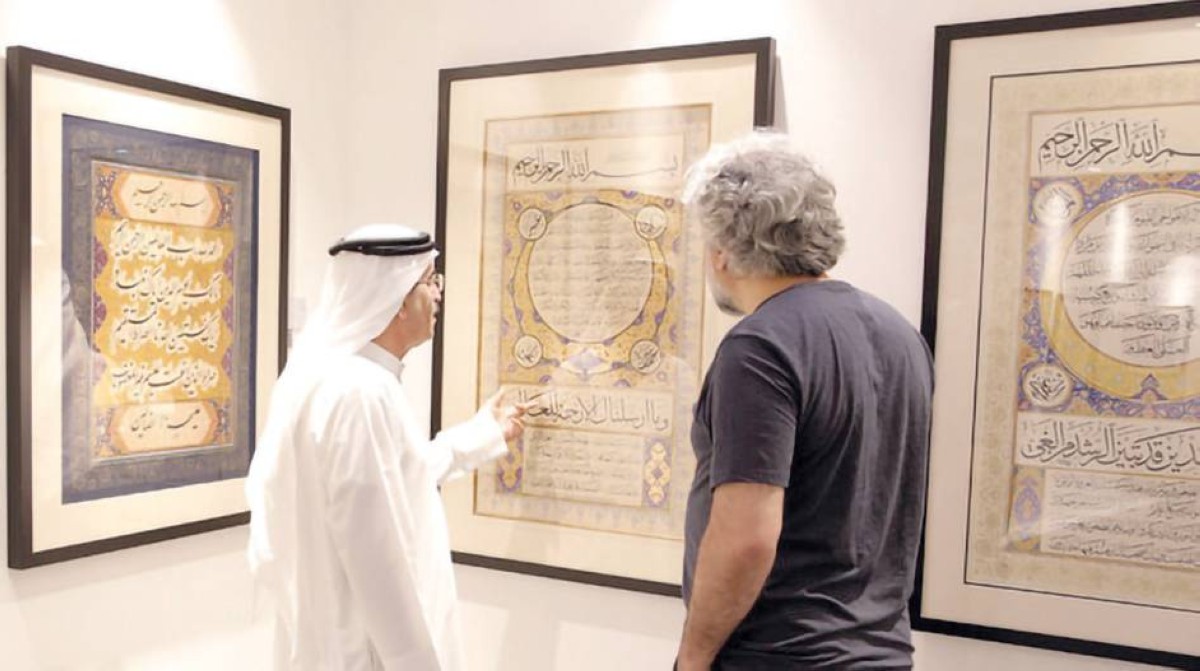  دبي تحتضن معارض حول اللغة العربية والخط  