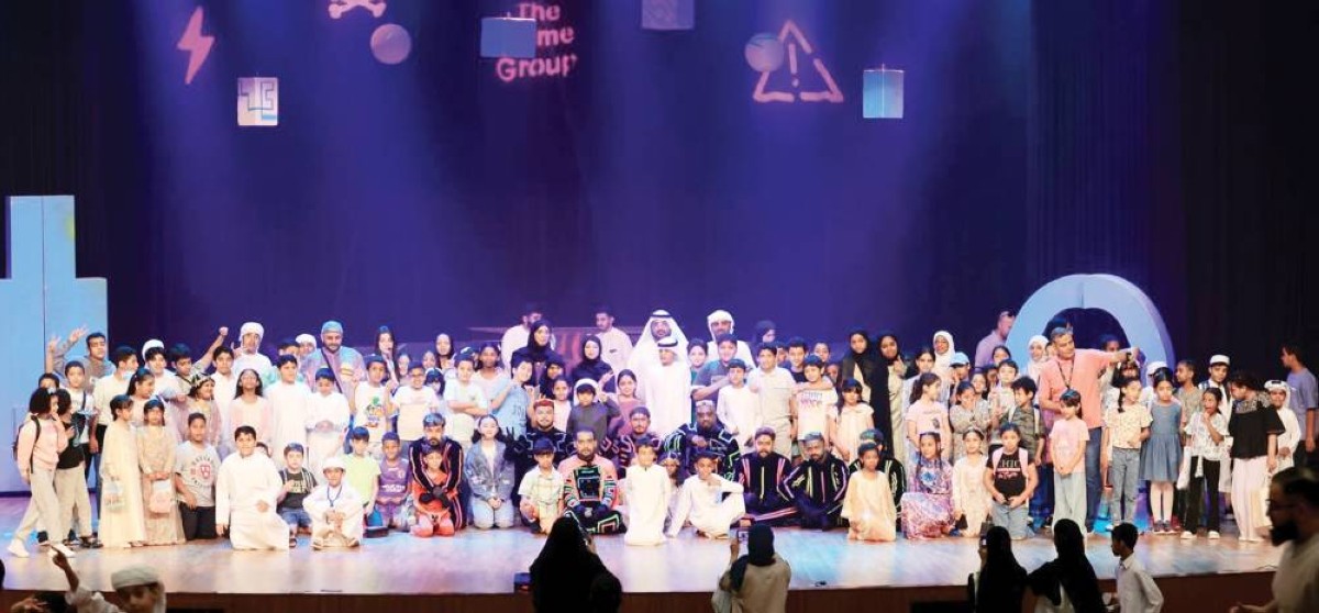 جانب من المشاركين في البرامج الصيفية 