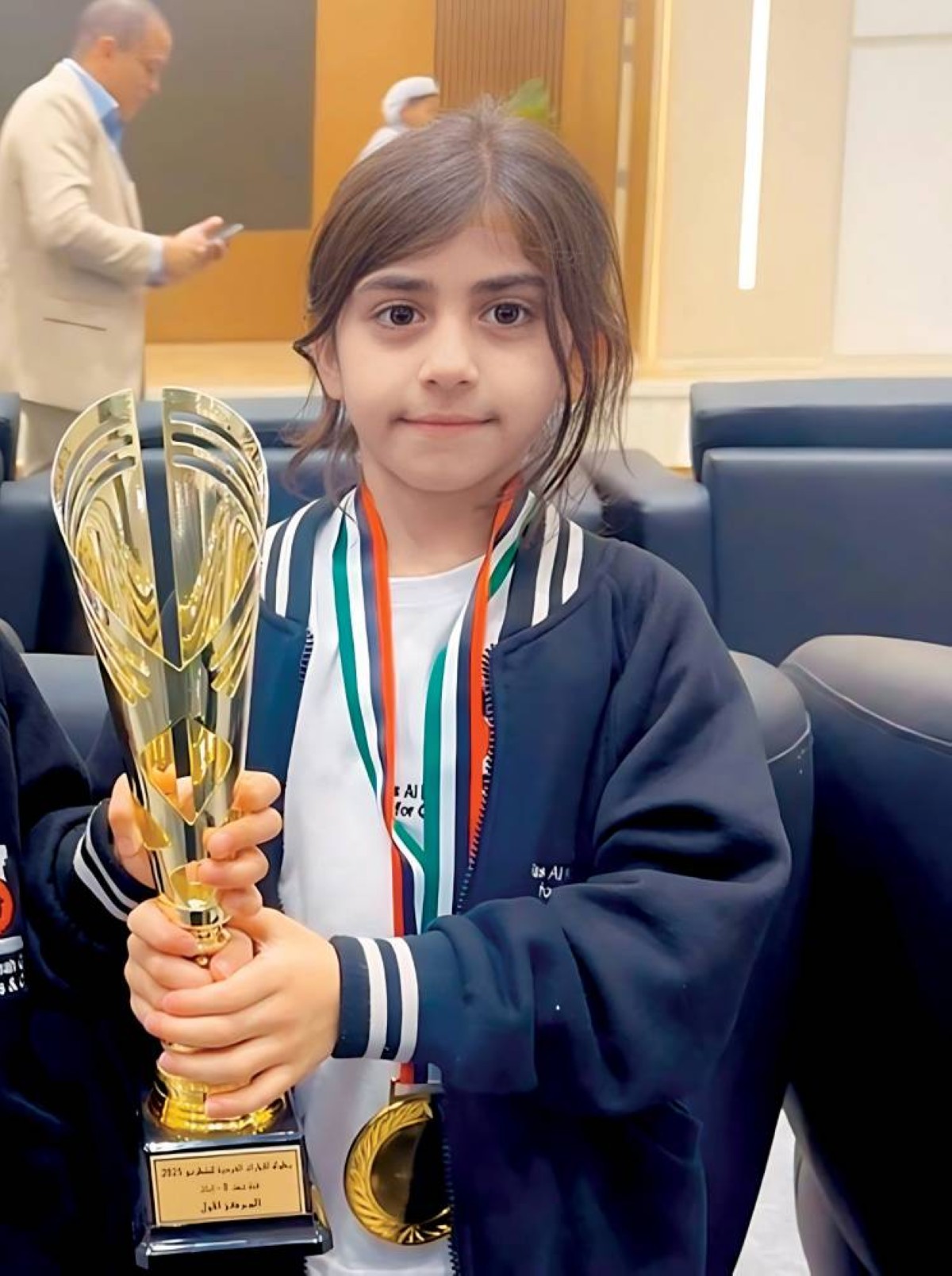 ميرا الخاطري تبدأ مشوار الشطرنج بقوة