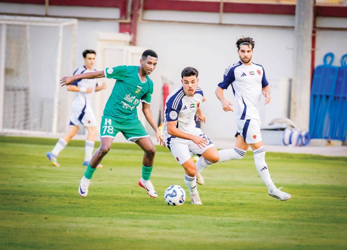 جانب من لقاء الوحدة والعربي الكويتي


