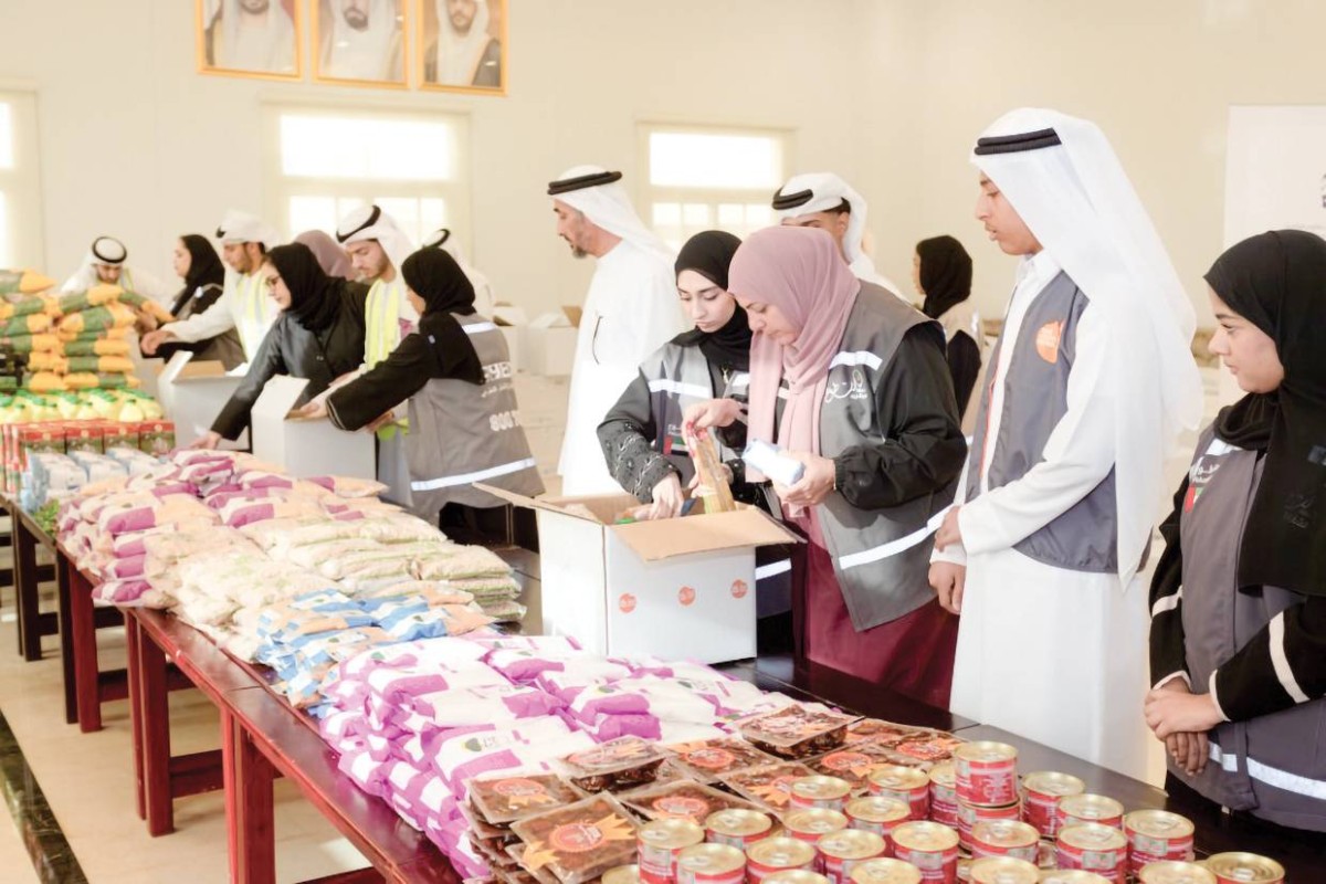 خلال إحدى فعاليات «جمعية أصدقاء مرضى السرطان» 