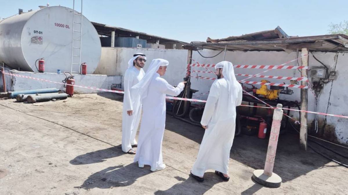 خلال الحملة التفتيشية