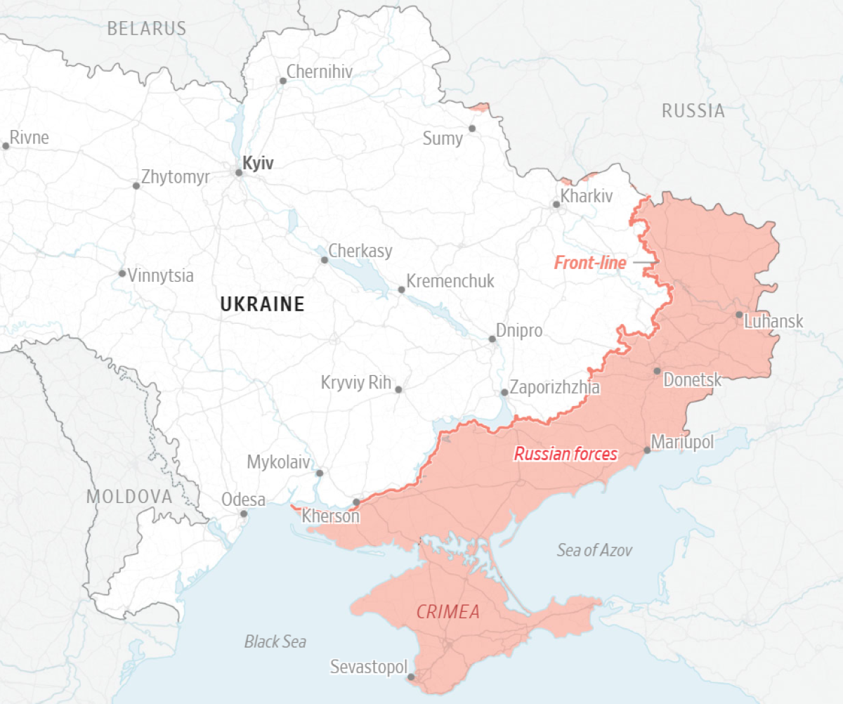 خرائط على طاولة ترامب- بوتين