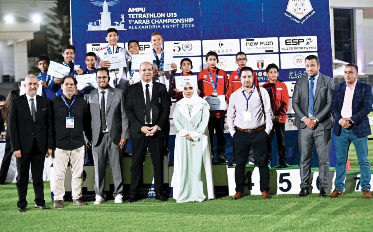 جانب من تتويج أبطال الإمارات في الإسكندرية