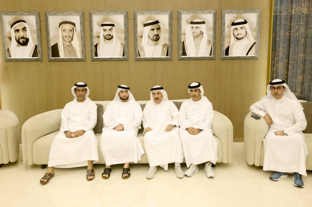 راشد بن حمدان بن راشد خلال العزاء