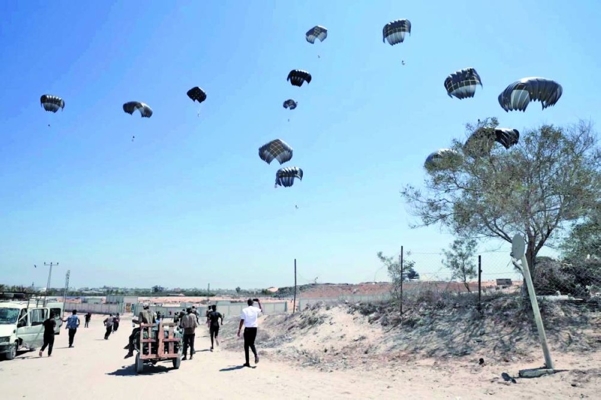 4020 طناً مساعدات متنوعة إجمالي الإنزال في إطار عملية «طيور الخير» 