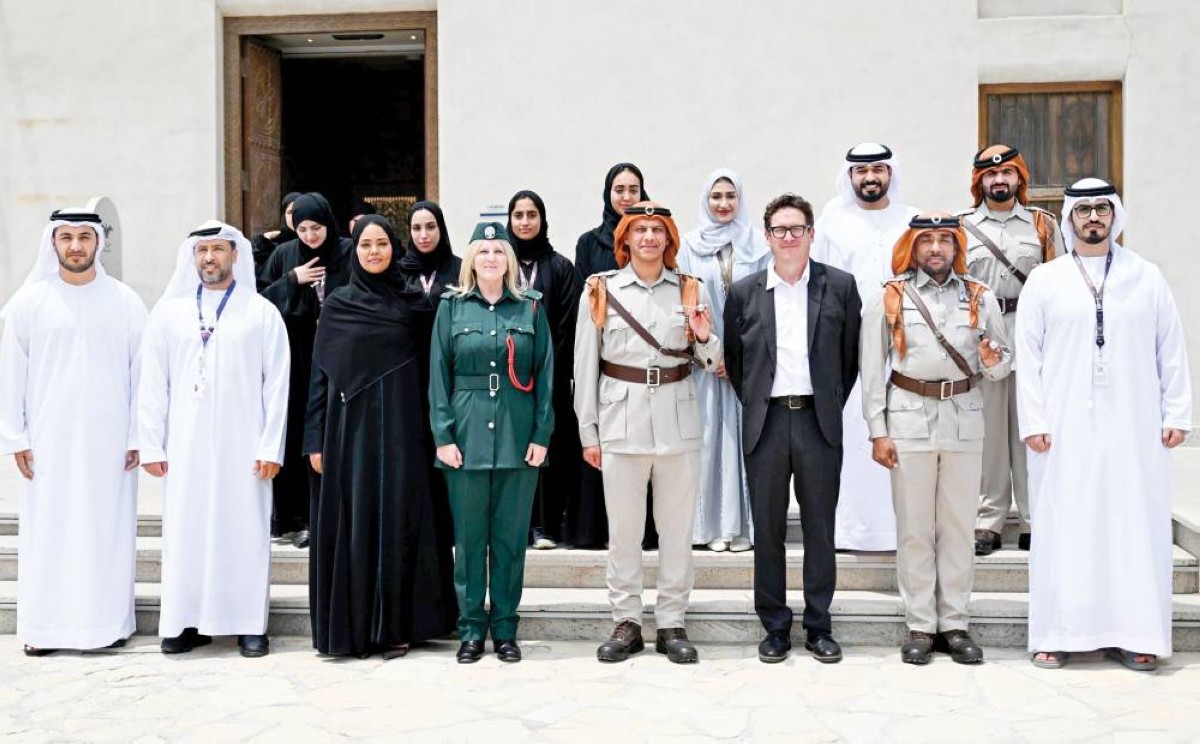 خلال الزيارة