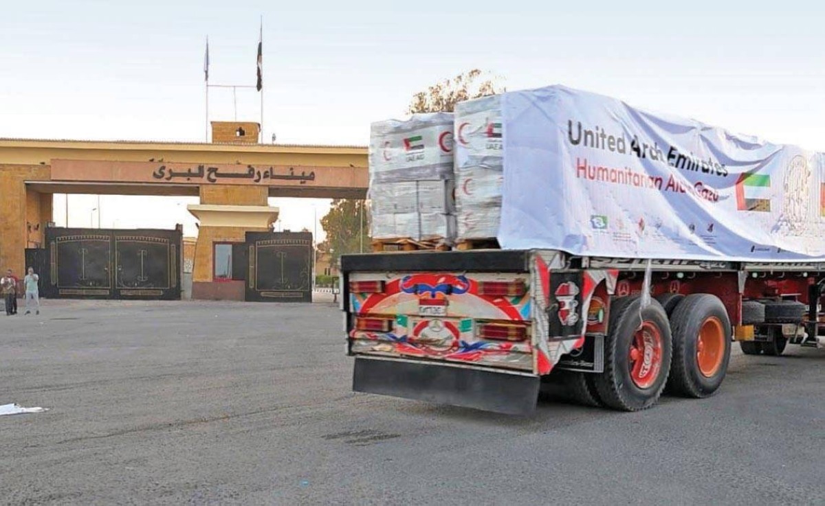 الإمارات مستمرة في دعم وإغاثة الأشقاء الفلسطينيين خلال الظروف الراهنة