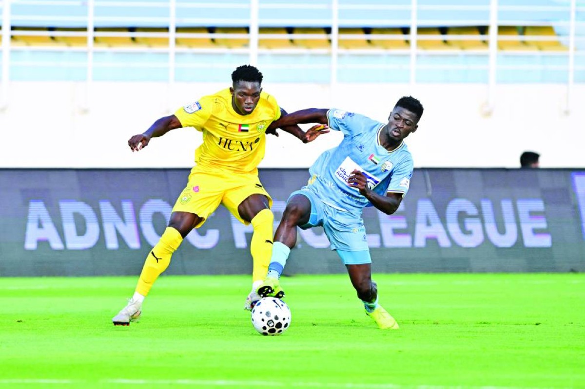 الظفرة قدم مباراة قوية أمام الوصل 