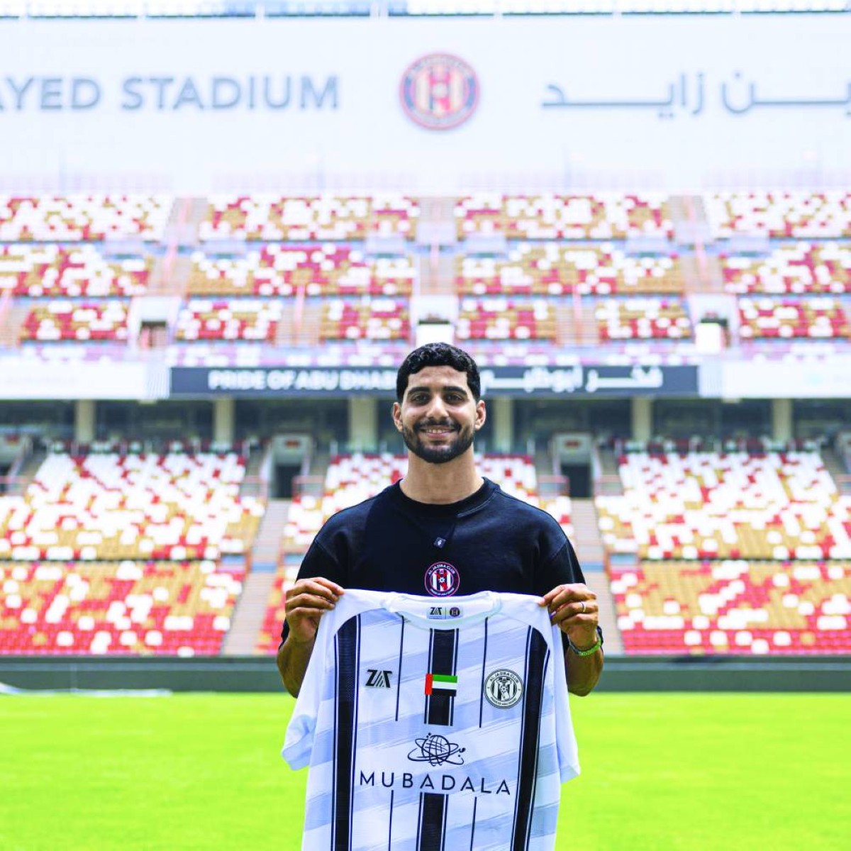 إبراهيم عادل لاعب الجزيرة 