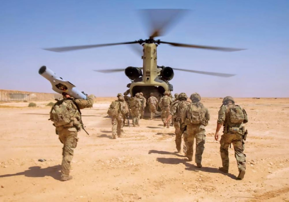 قوة أمريكية غادرت العراق في وقت سابق