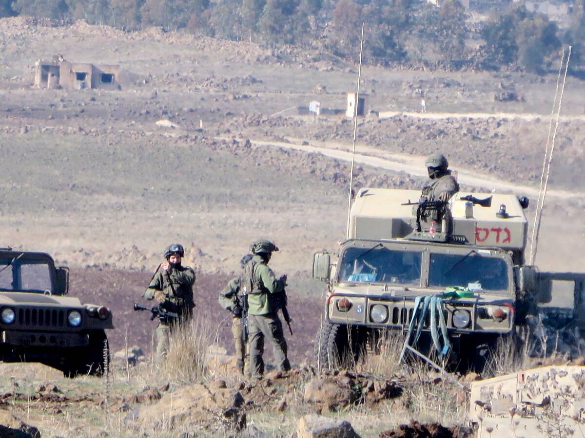 قوة إسرائيلية داخل الأراضي السورية