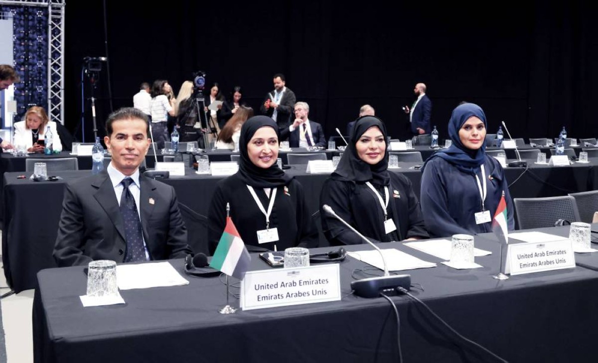 حضور مميز للمرأة الإماراتية في المحافل الدولية 
