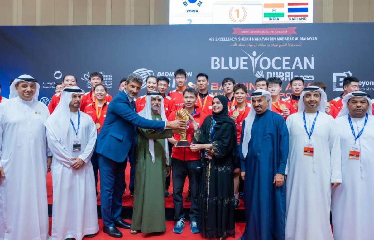 نورة الجسمي تستمر في رئاسة اتحاد الريشة الطائرة لدورة جديدة حتى 2028