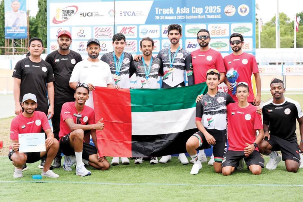 6 ميداليات للدراجات في آسيوية المضمار بتايلاند