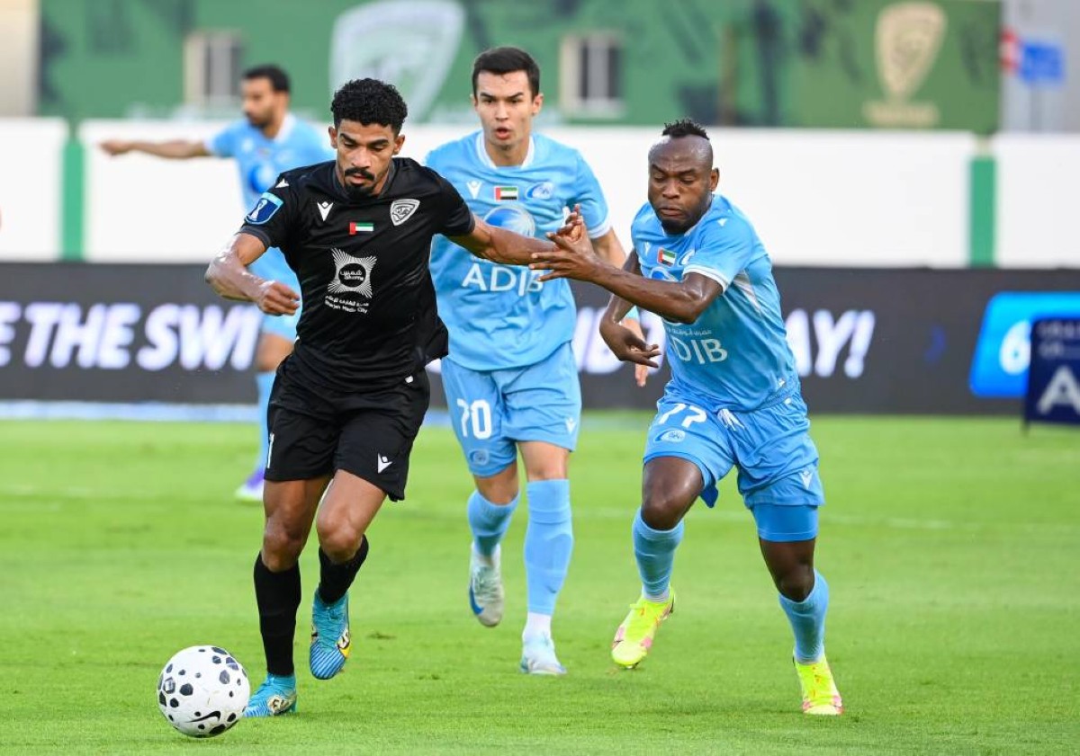 خورفكان وبني ياس يتعادلان 2-2