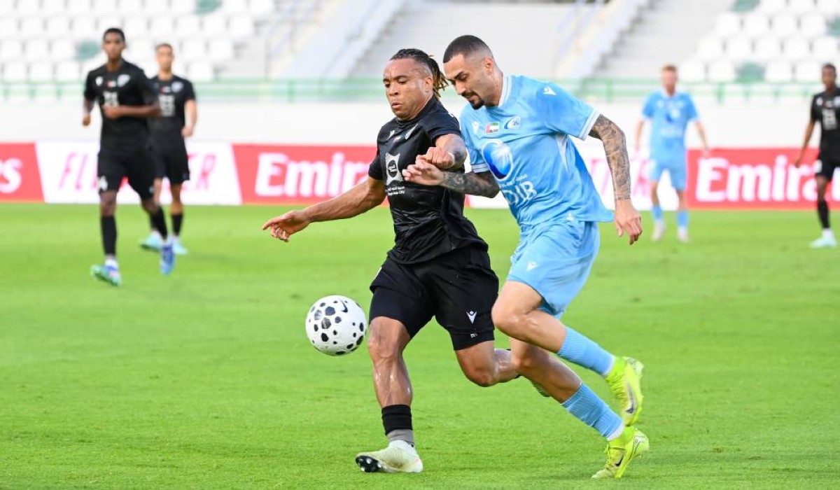 خورفكان وبني ياس يتعادلان 2-2