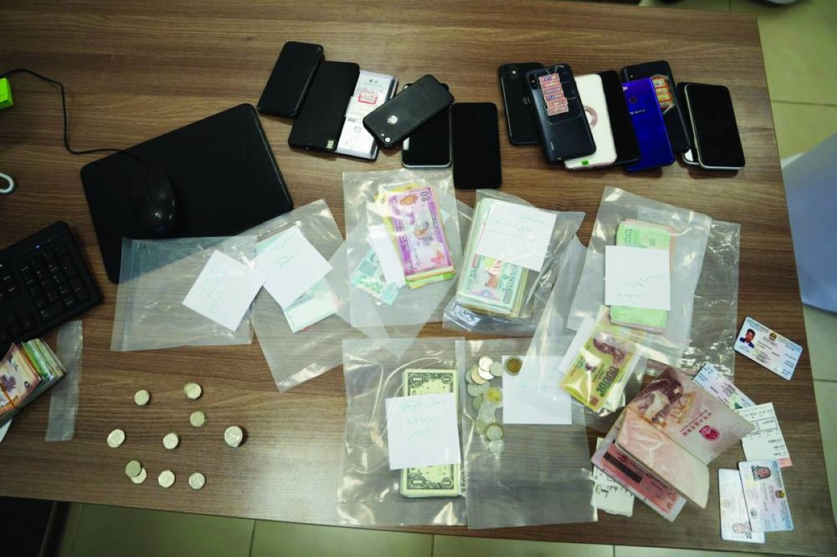 المعثورات يتم تصنيفها وفقاً لنوعها وقيمتها