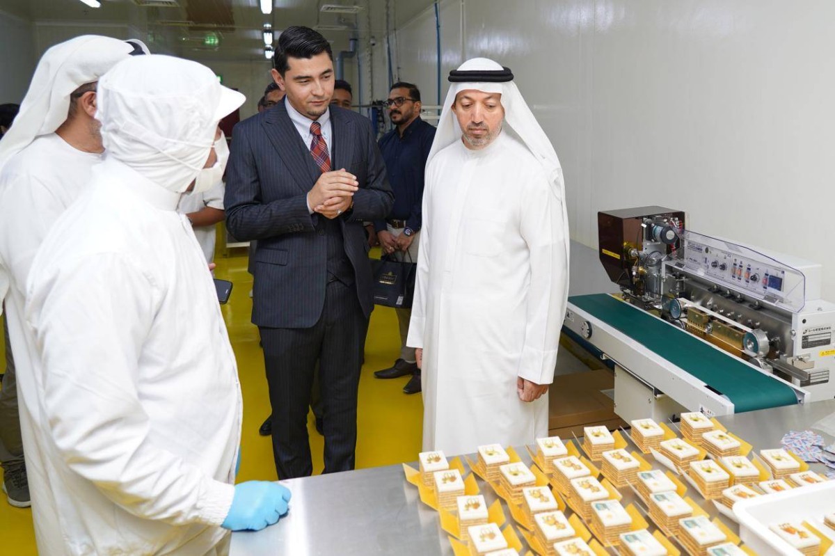 سعود المزروعي خلال الجولة