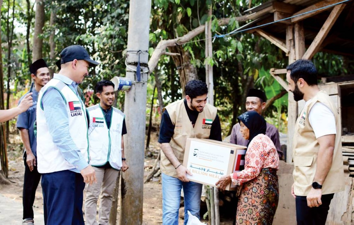 العمل الخيري والإنساني نهج أساسي في سياسة الدولة
