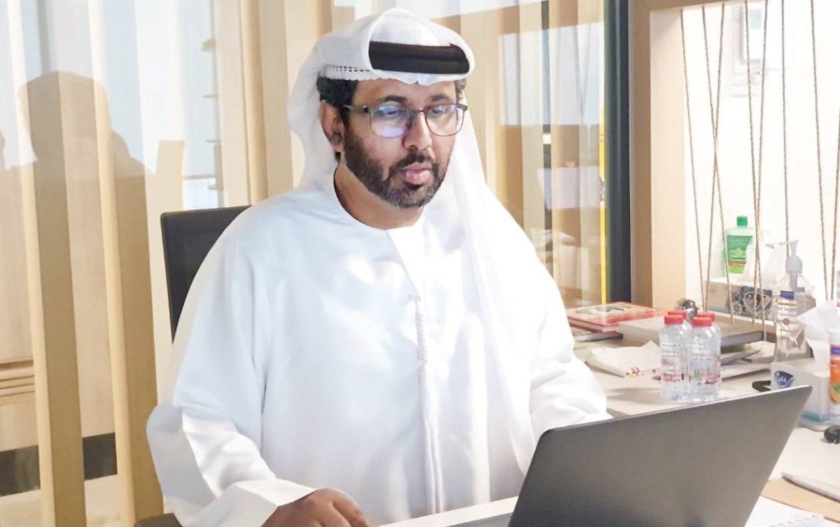 فهد المعمري خلال المحاضرة