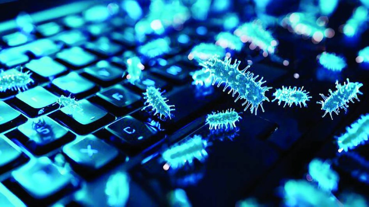 كمبيوتر من البكتيريا