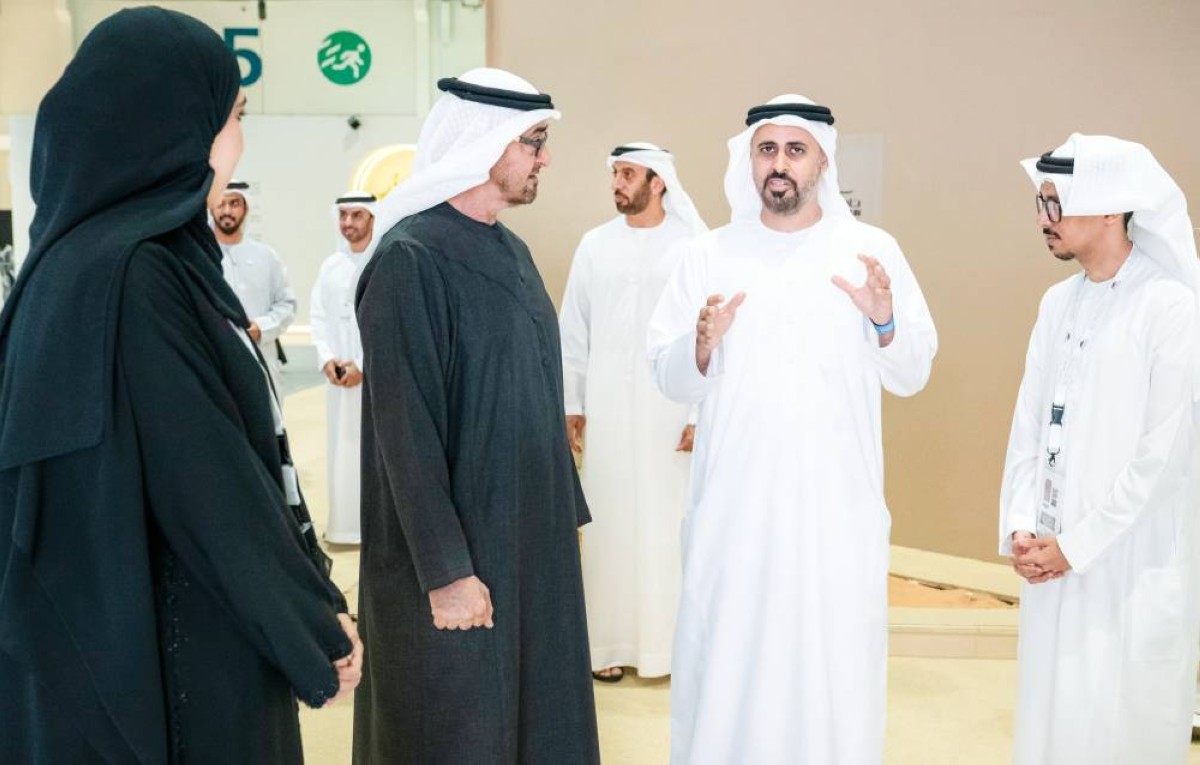  محمد بن زايد في حديث مع ذياب بن محمد 