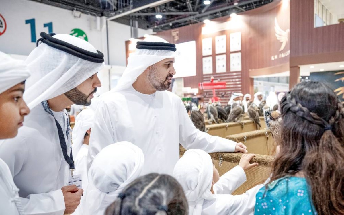  ذياب بن محمد خلال الجولة 