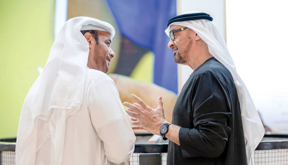  سموه خلال جولته في المعرض 