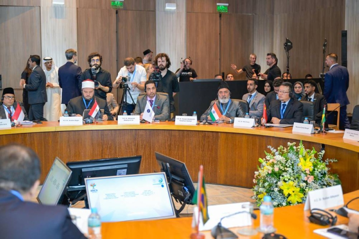 محمد العلي خلال مشاركته في المؤتمر | من المصدر