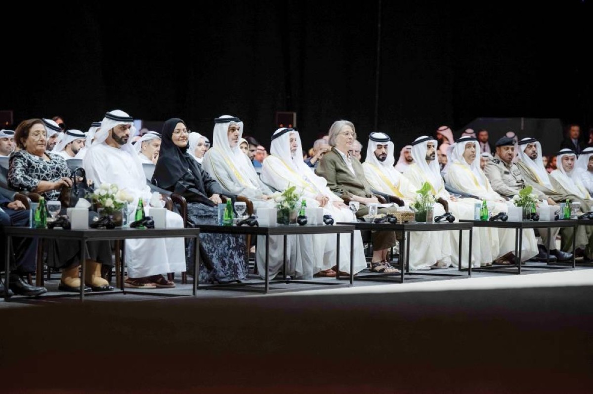 سلطان القاسمي خلال افتتاح مؤتمر «نحن الاحتواء 2025»