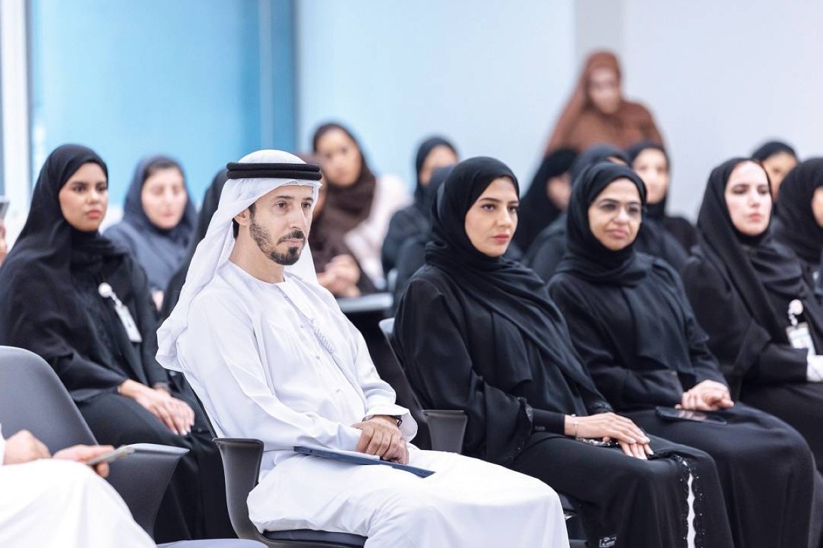 علي المري خلال إطلاق المختبر 