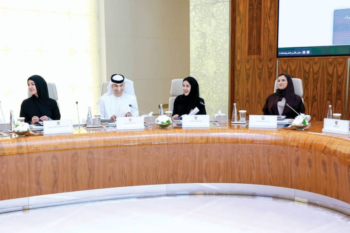 ريم الهاشمي وثاني الزيودي وشما المزروعي وسارة الأميري
