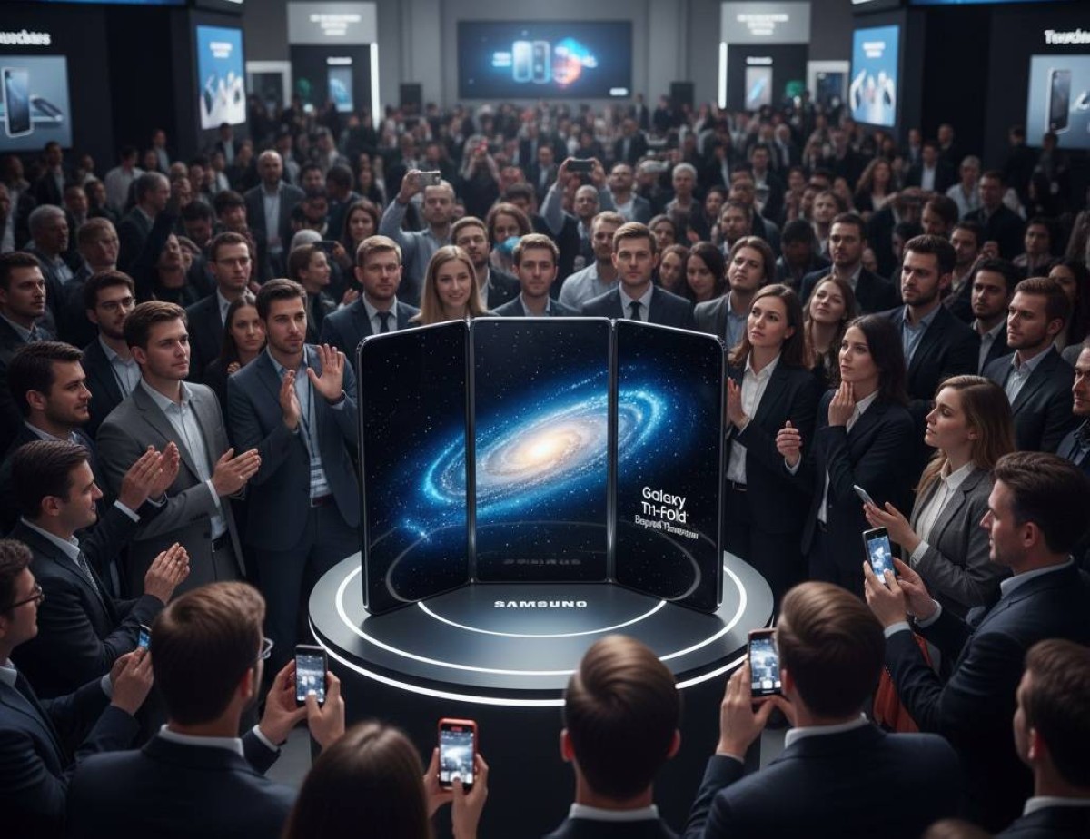 سامسونغ تستعد لخطف الأضواء من أبل بتبكير طرح الهاتف ثلاثي الطي