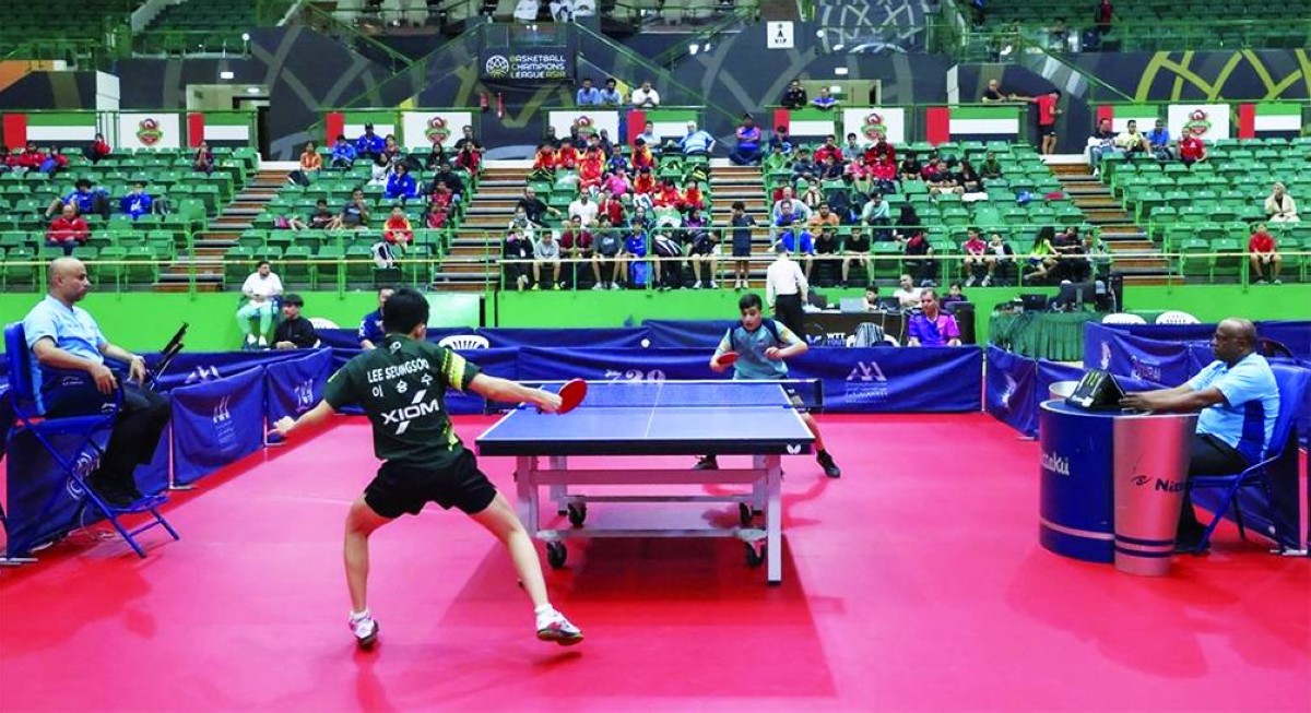 دبي تستضيف بطولة الإمارات الدولية لكرة الطاولة أكتوبر المقبل