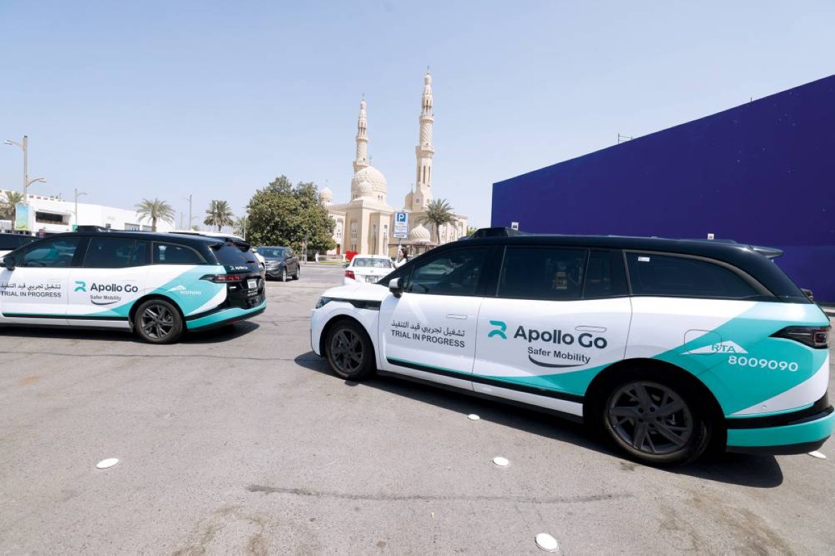 التاكسي ذاتي القيادة يستعد للانطلاق في دبي 