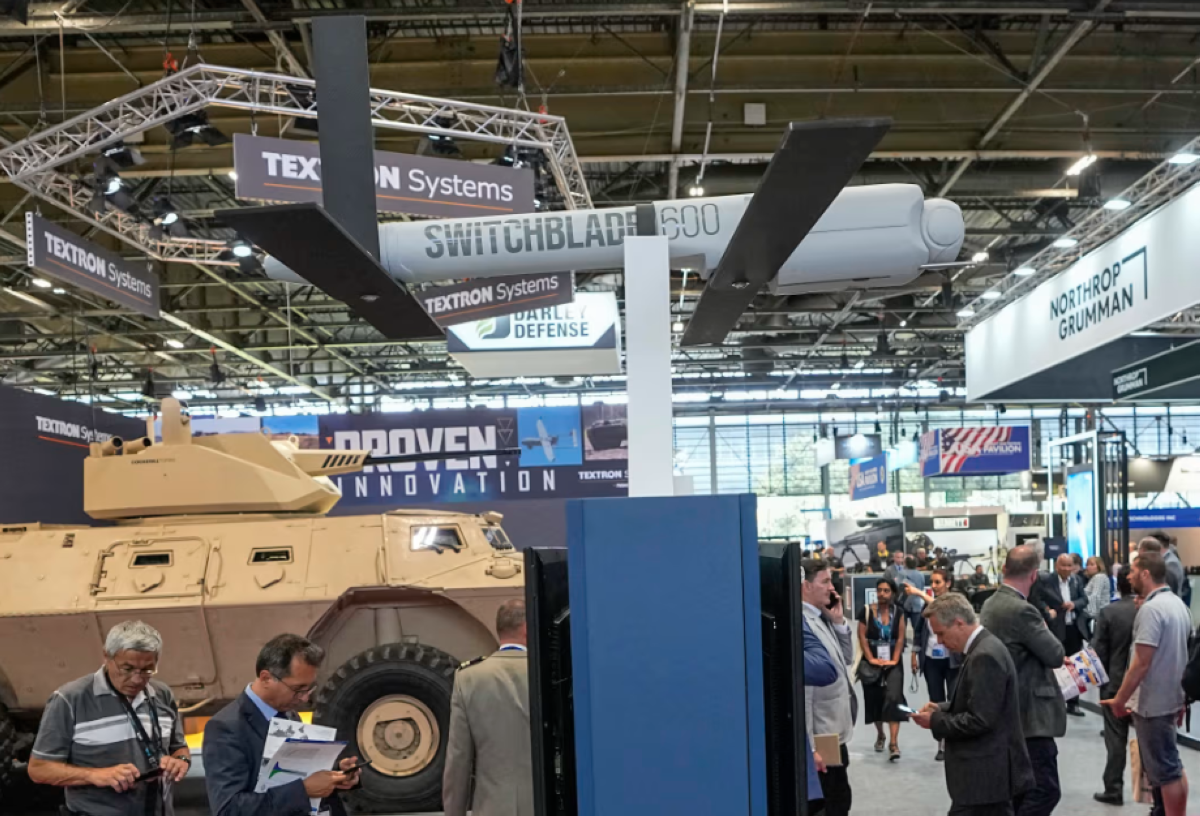 جانب من صناعة المسيرة Switchblade 600