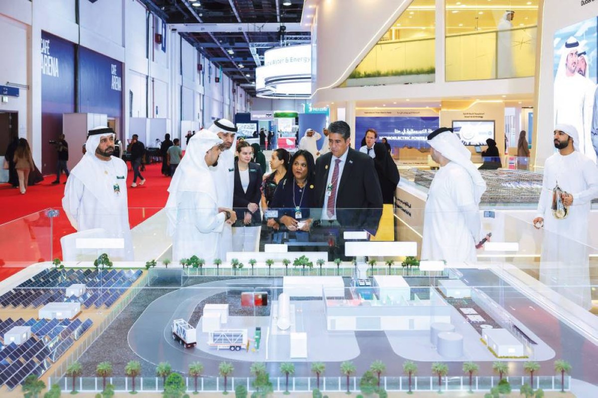 المعرض يسعى إلى ضمان مستقبل أكثر مرونة واستدامة واخضراراً 