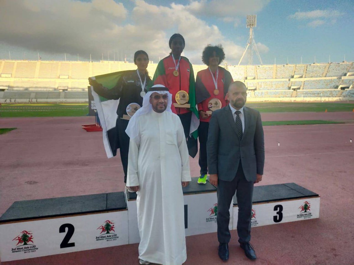 4 ميداليات ملونة لـ «منتخب القوى» في بطولة غرب آسيا